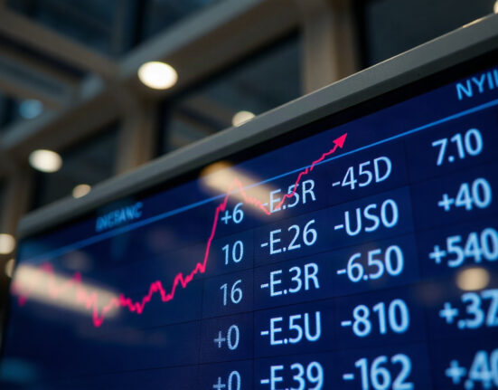 EUR/USD exchange rate chart on a trading screen