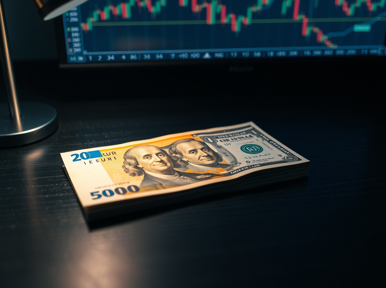Euro Dips as Fed Rate Hike Bets Counteract Cooling Eurozone Inflation