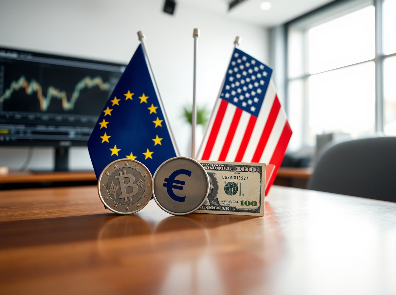 Euro Steadies as Dollar Eases, but Hawkish Fed Bets Cap Gains