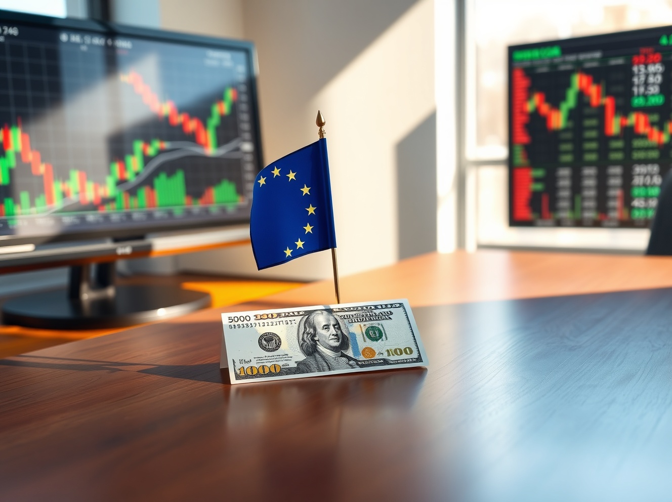 Euro Holds Steady Near 1.1700 as Markets Await Beijing Summit and US Retail Sales
