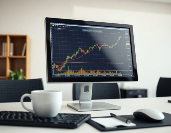 Euro holds steady as US CPI data meets expectations, forex chart on screen