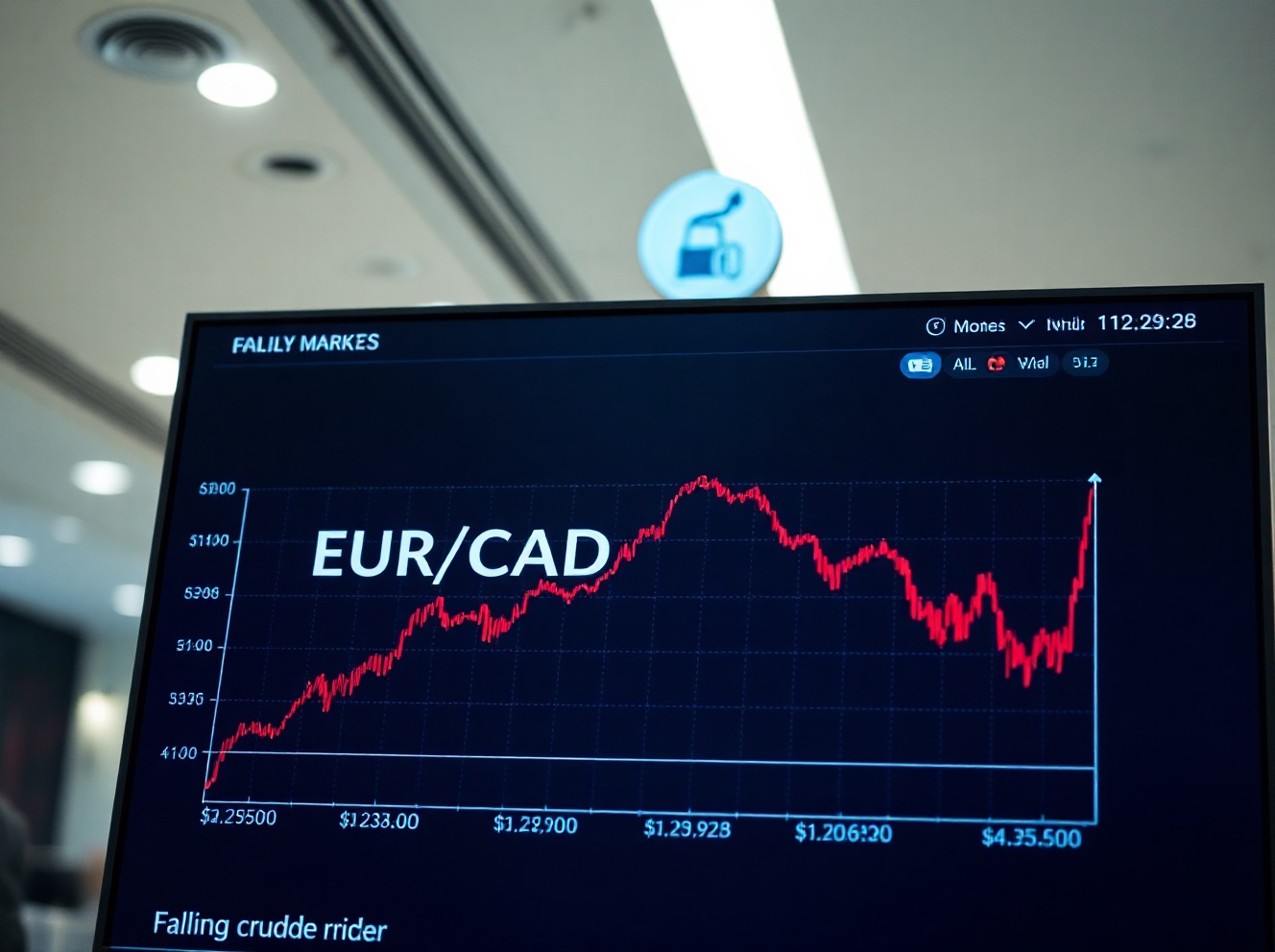 Euro Rallies Against Canadian Dollar as Oil Prices Weaken