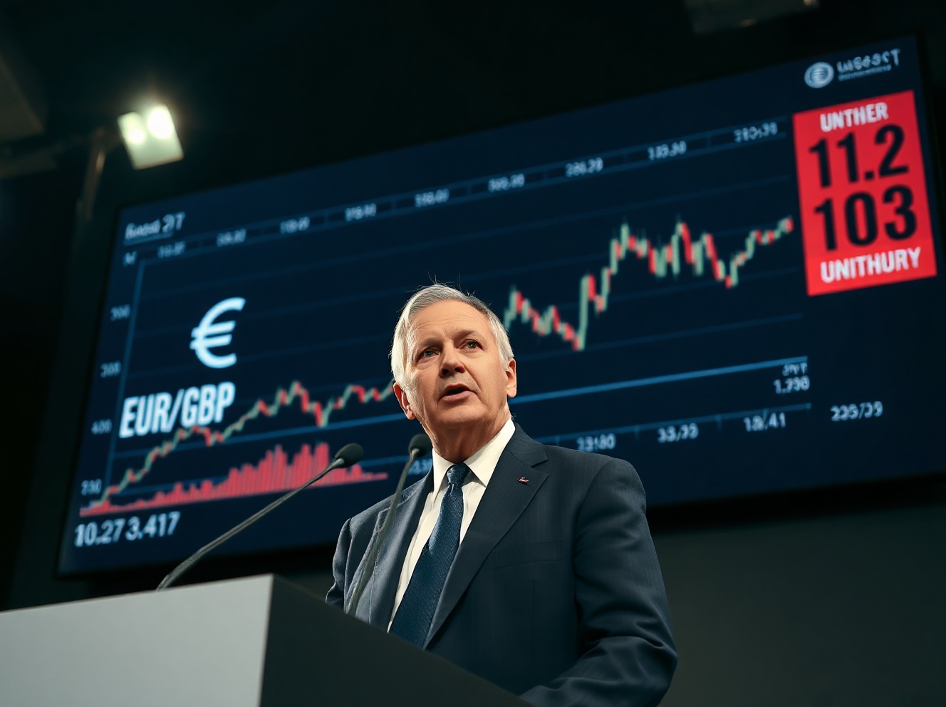 Euro Rallies Against Pound as ECB Signals June Rate Hike