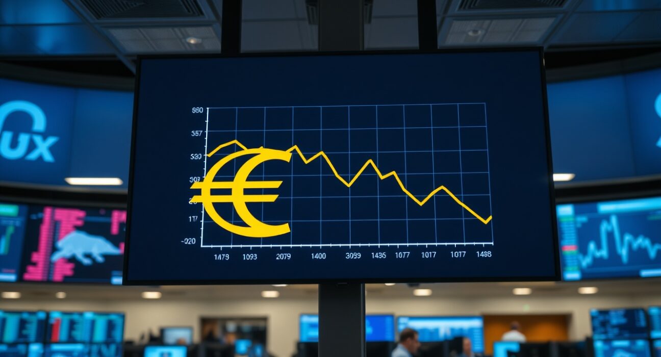 Eurozone CFTC EUR net positions chart showing decline to -72.4K