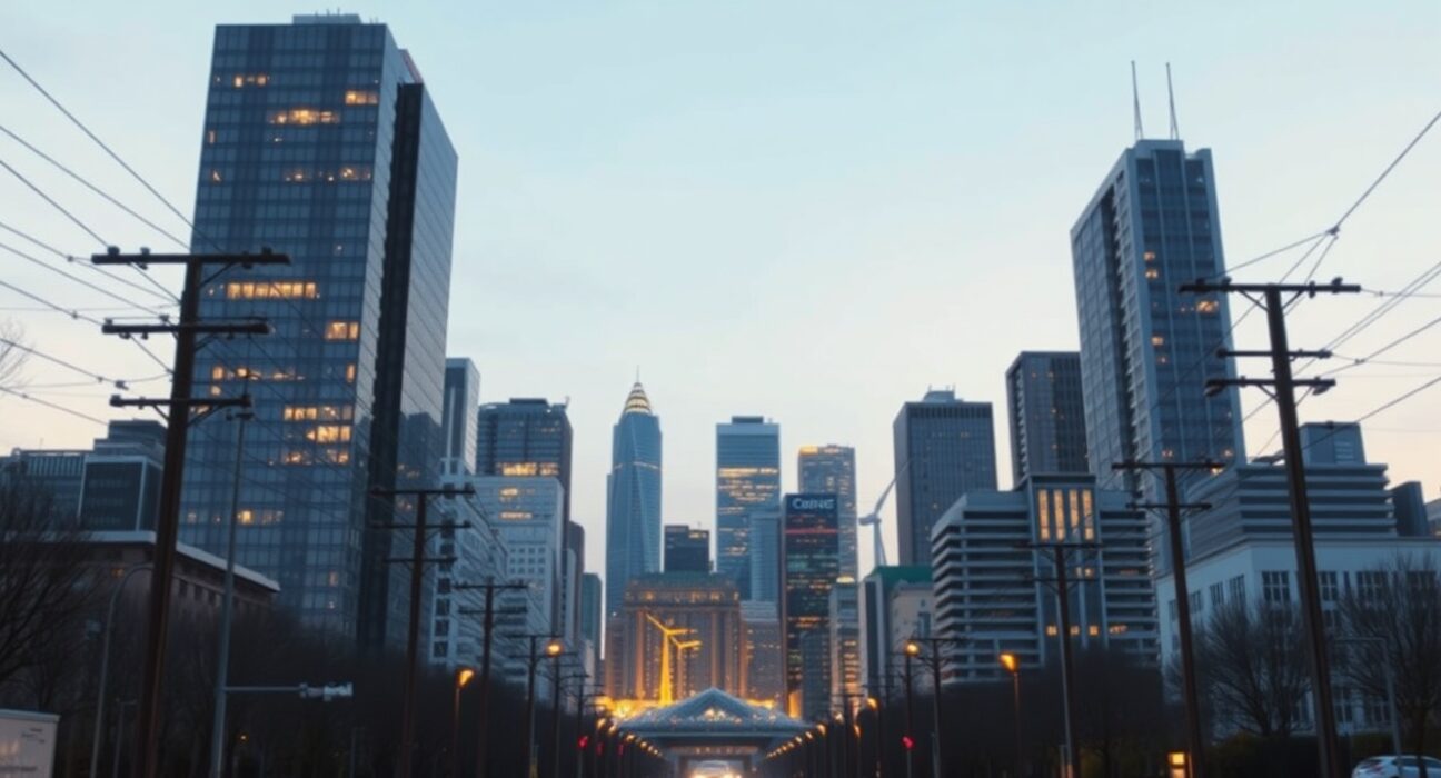 Eurozone economic analysis showing energy infrastructure impact on inflation and growth patterns