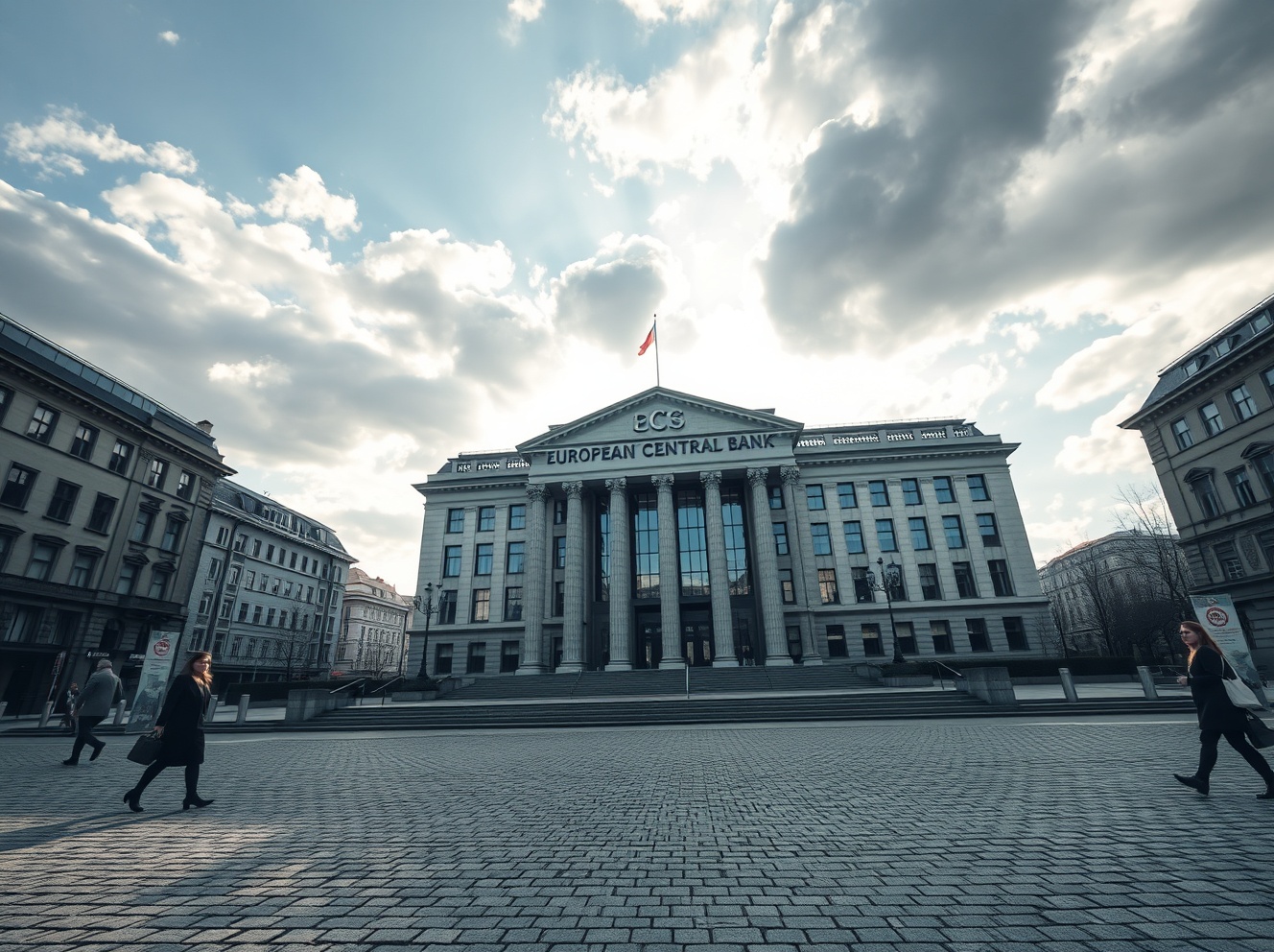 Weak Eurozone PMI Growth Poses Dilemma for ECB, Commerzbank Warns