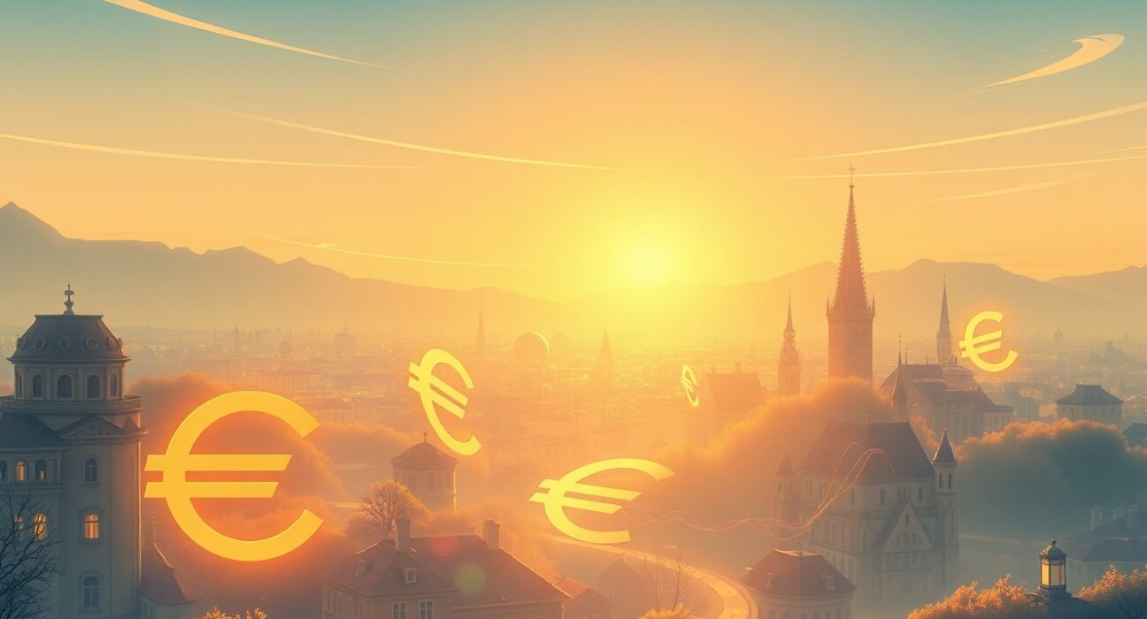 Analysis of Eurozone PMI data and ECB policy supporting the Euro currency's stability.