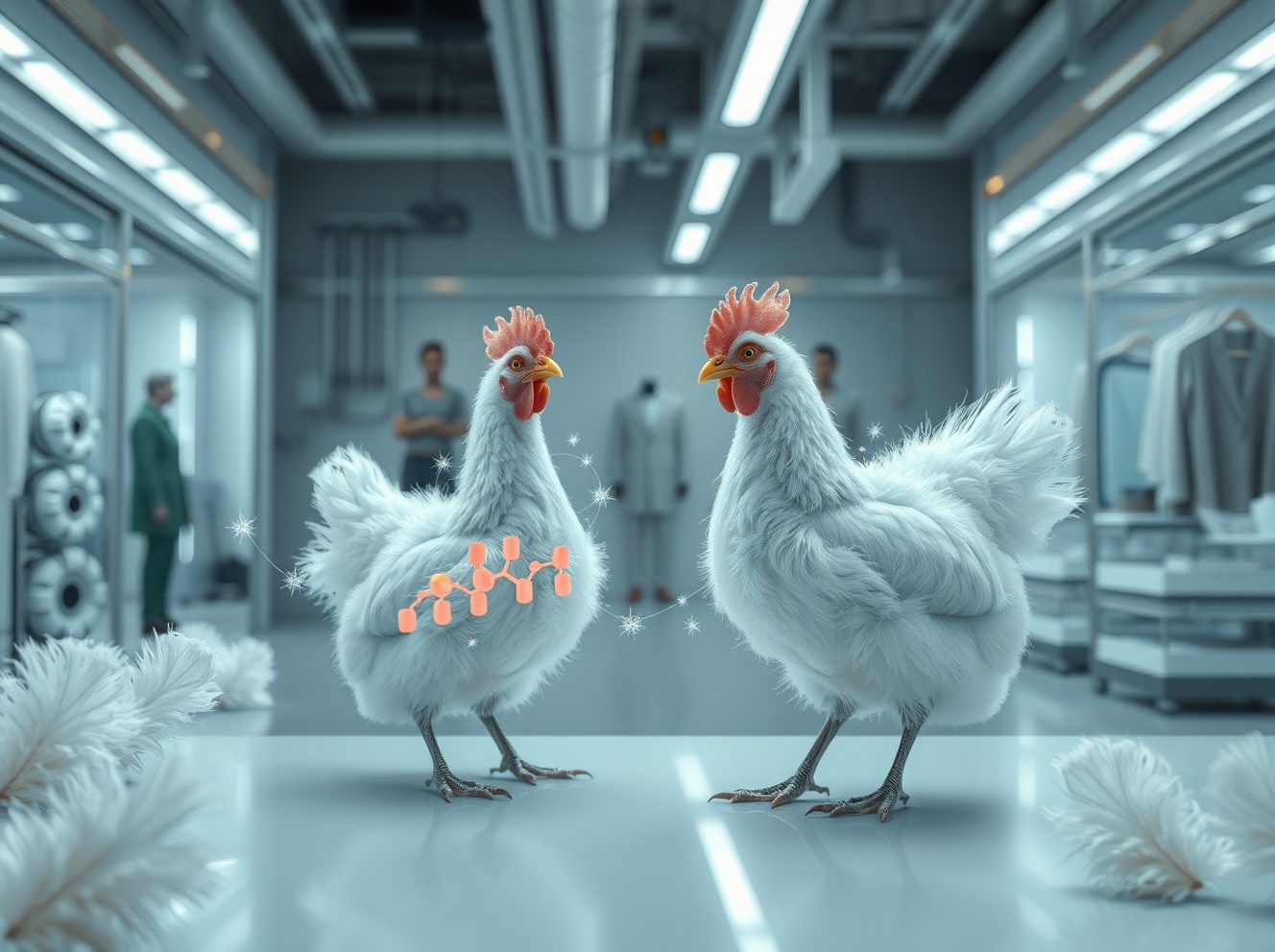 Everbloom AI Revolution: Transforming Chicken Feathers into Luxurious Cashmere with Sustainable Fashion Breakthrough