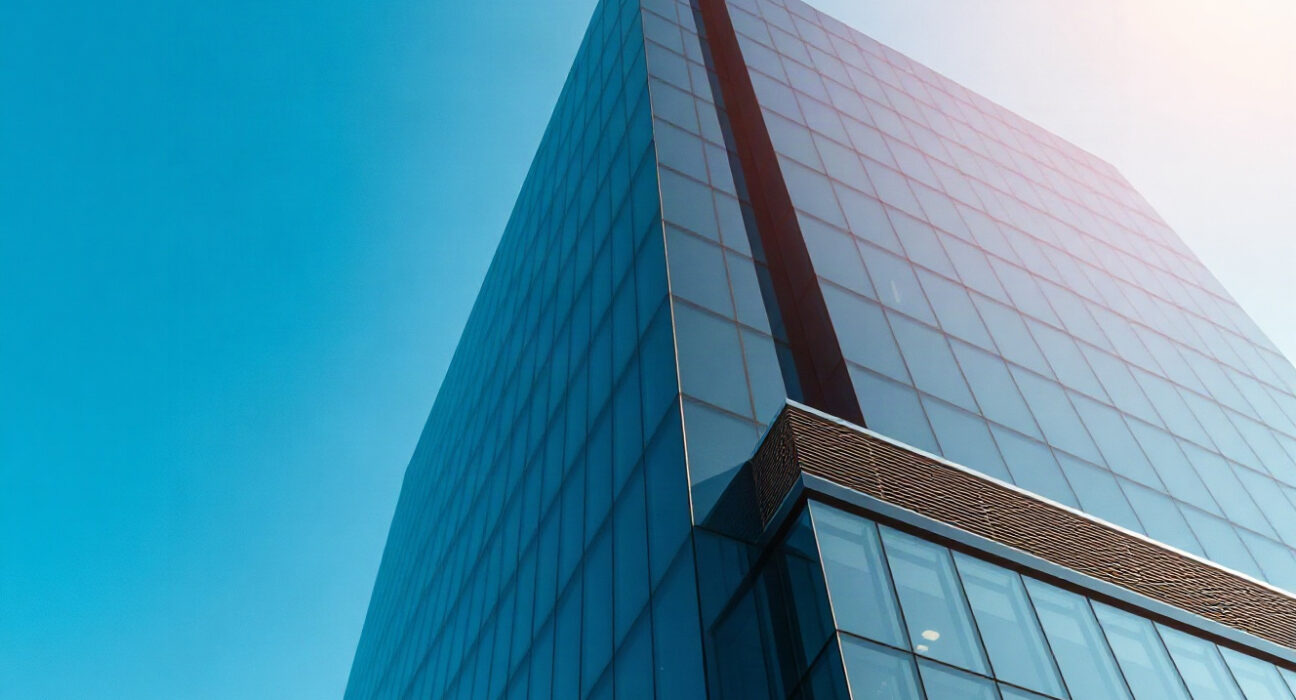 Corporate building exterior symbolizing Evernorth's Nasdaq listing preparation