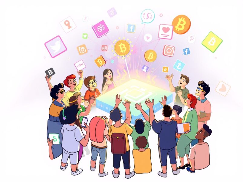 Fandora AI platform connecting creators and fans through blockchain technology