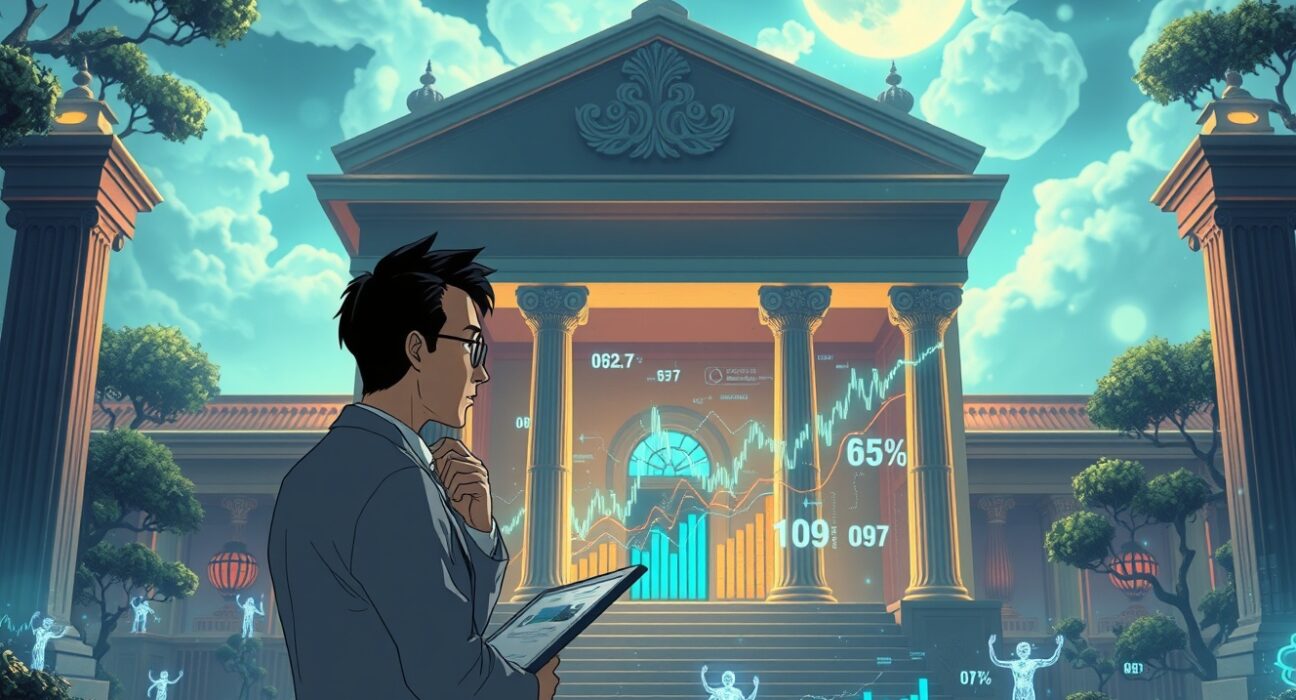 Federal Reserve AI rate cut strategy analysis showing algorithmic decision-making impacting monetary policy