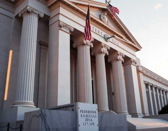 Federal Reserve building in Washington, D.C., as markets weigh potential Fed chair nominee Kevin Warsh.