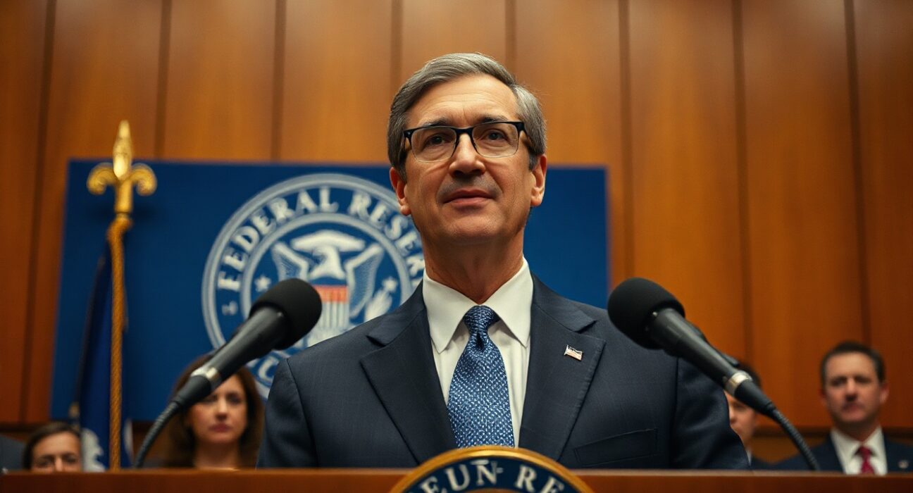 Federal Reserve Chairman Kevin Warsh speaking at an FOMC press conference in Washington D.C.