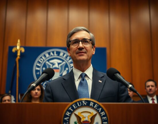 Federal Reserve Chairman Kevin Warsh speaking at an FOMC press conference in Washington D.C.