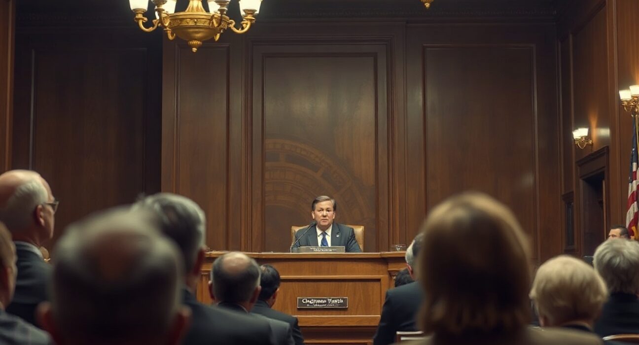 Federal Reserve Chairman Warsh testifying before the House Financial Services Committee.