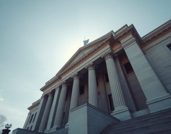 Federal Reserve Building in Washington D.C. on a sunny day