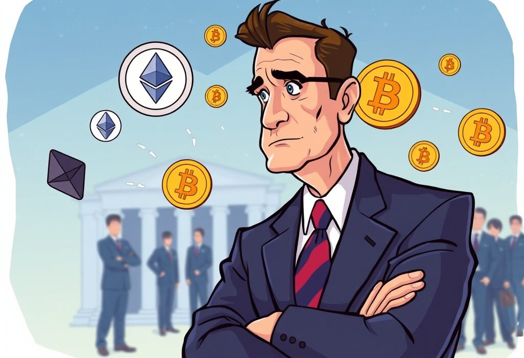 A Fed official considers new rules allowing Fed employees crypto holdings for better understanding.