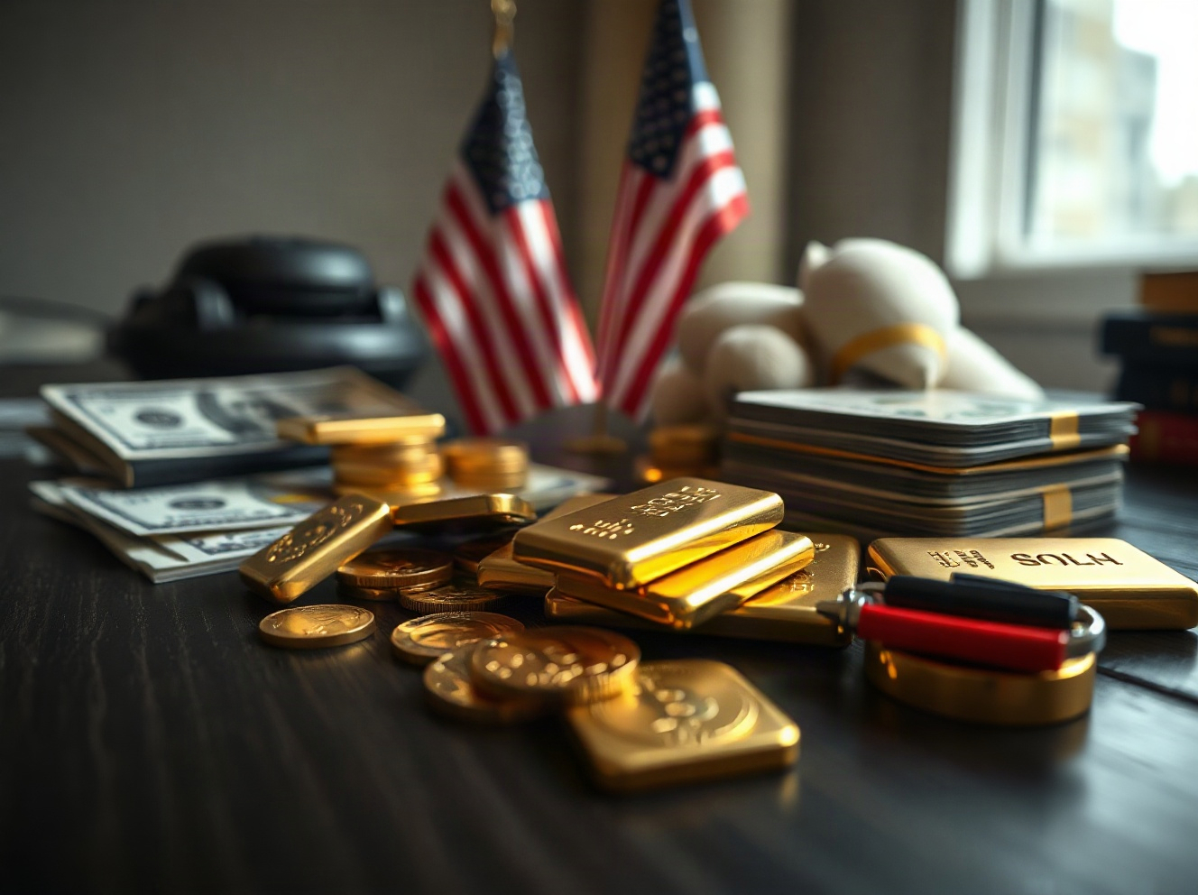 Fed’s Hawkish Stance Bolsters US Dollar, Pressures Gold Prices