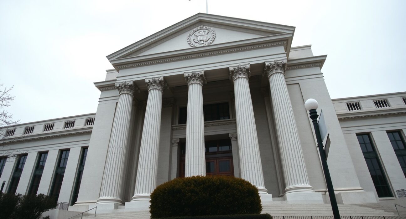 Exterior of the Marriner S. Eccles Federal Reserve Building in Washington, D.C.