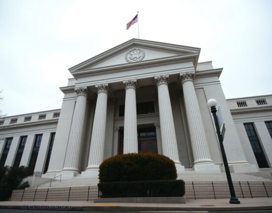 Exterior of the Marriner S. Eccles Federal Reserve Building in Washington, D.C.