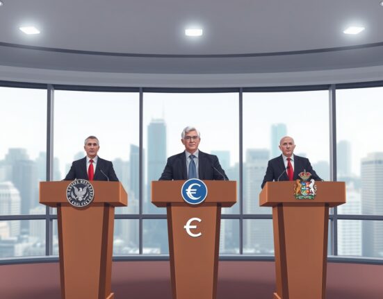 Central bank divergence analysis showing Federal Reserve policy lag behind European Central Bank and Bank of England