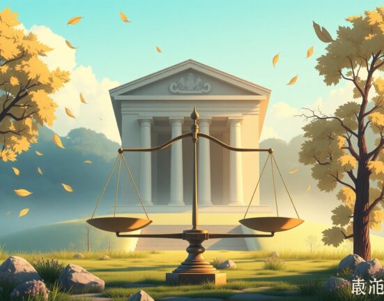 Federal Reserve monetary policy analysis showing balanced scales with upward inflation risks in 2025 economic outlook