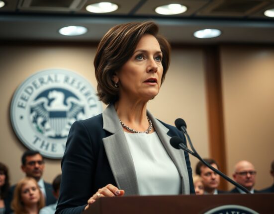 Federal Reserve official Lorie Logan discussing concerning payroll data trends at economic briefing