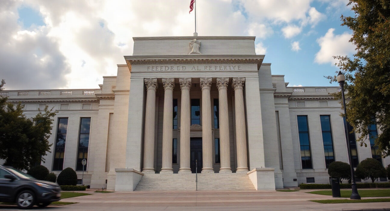 Federal Reserve building in Washington, D.C., where the July policy meeting took place.