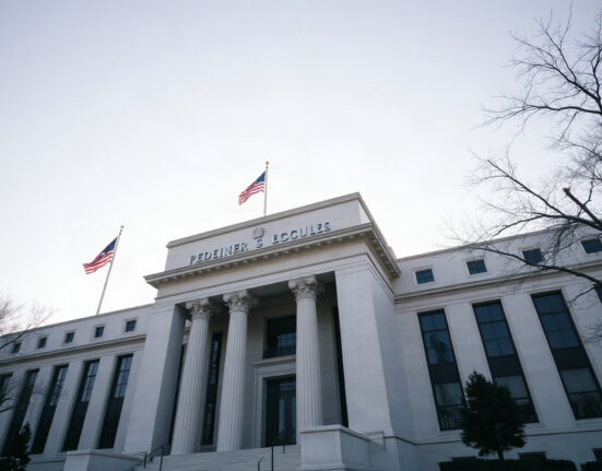 Federal Reserve Building in Washington, D.C., where the Fed minutes meeting on policy frequency was discussed.