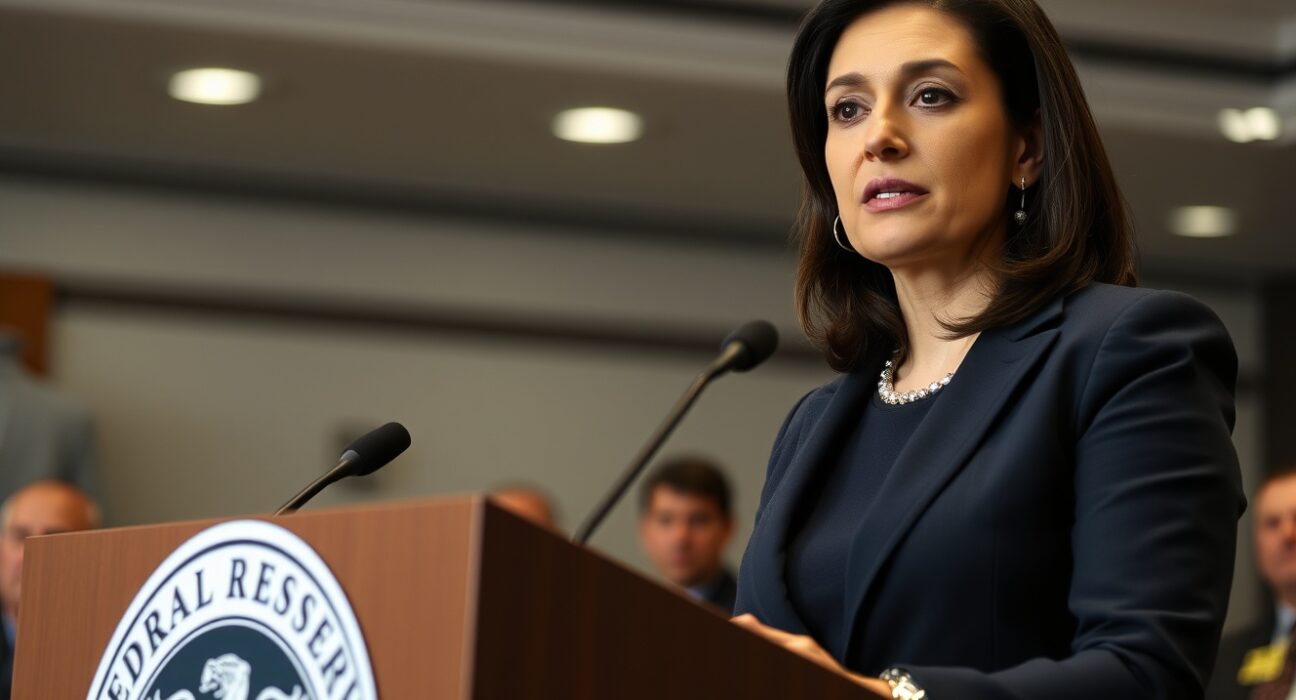 Federal Reserve official Michelle Miran discussing balance sheet reduction and monetary policy normalization