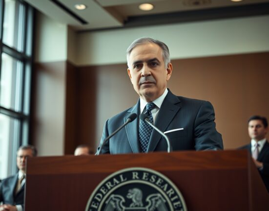 Federal Reserve Governor Alberto Musalem discussing tariff impacts on inflation at policy briefing