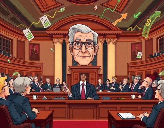 US Senate preparing to vote on Fed nominee Stephen Miran, symbolizing the significant economic policy implications.