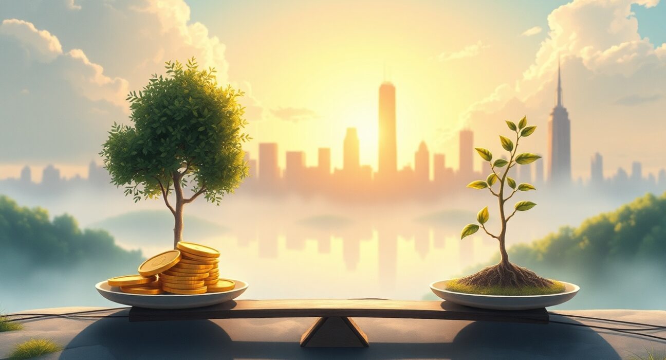 Federal Reserve monetary policy balancing economic growth with inflation control as confidence improves