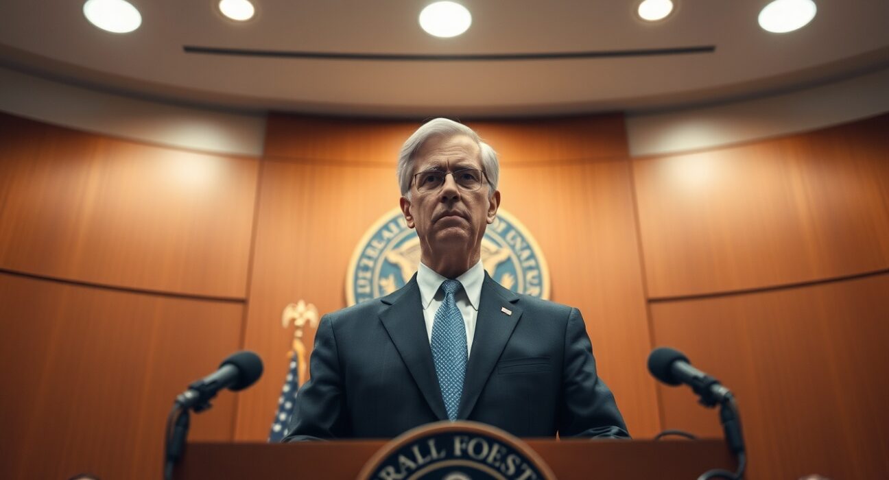 Federal Reserve Chairman Jerome Powell signals a potential review of accommodative policy stance at next meeting.