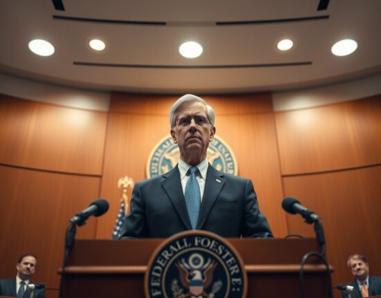 Federal Reserve Chairman Jerome Powell signals a potential review of accommodative policy stance at next meeting.