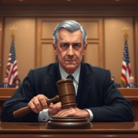 A federal judge presiding in court, representing the decision to dismiss subpoenas against Fed Chair Powell.