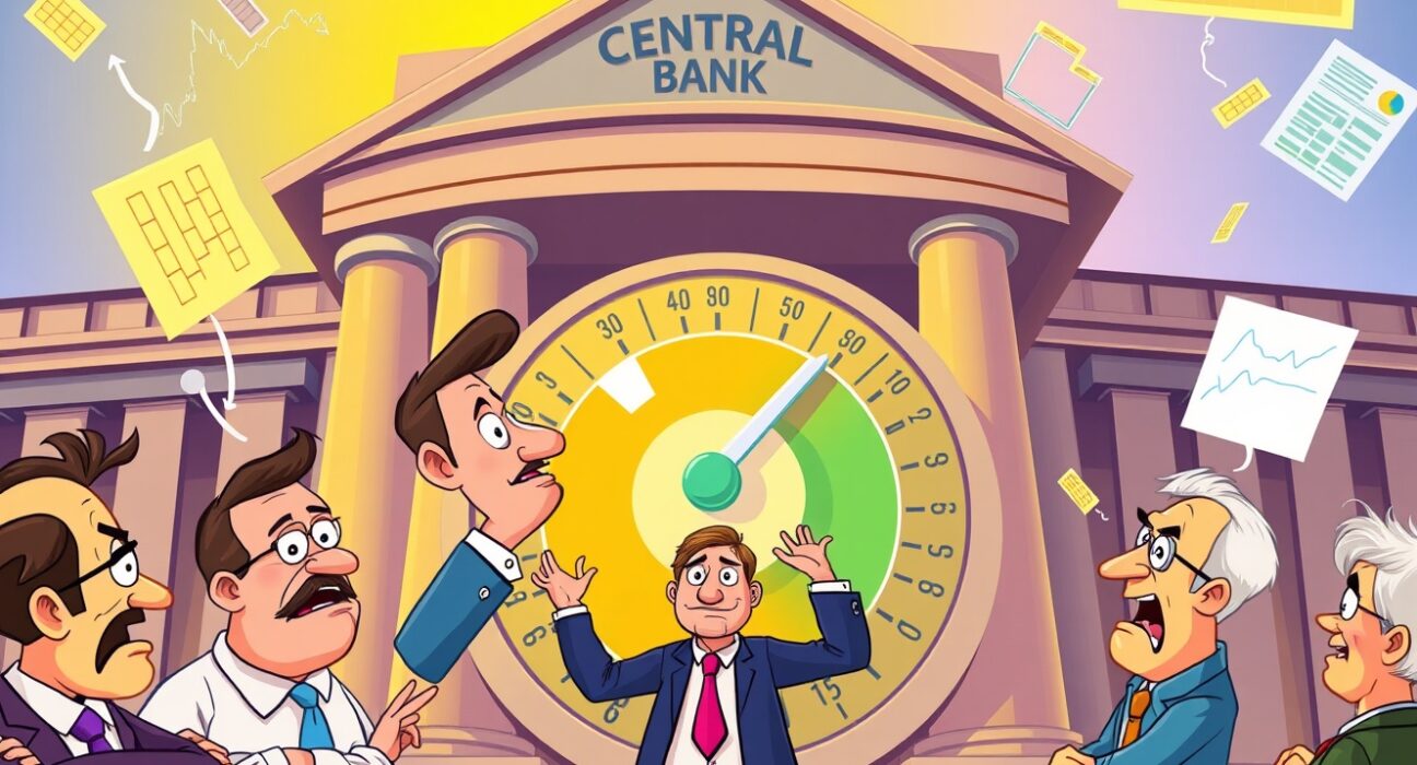 Federal Reserve chairman leading crucial Fed rate cut decision amid divided committee