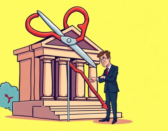 Barclays analyst points to a September calendar, symbolizing an earlier Fed Rate Cut, impacting global financial markets.