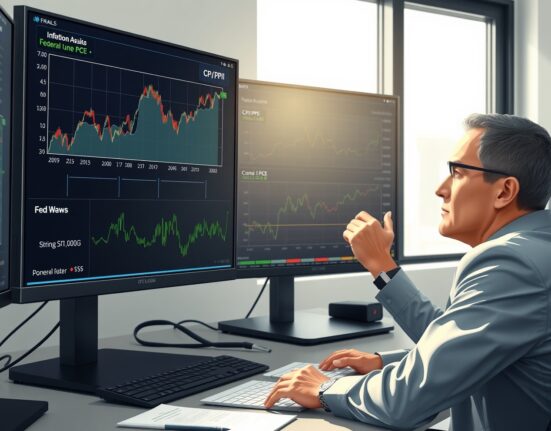 Financial analyst assessing inflation data and Federal Reserve policy impact on the US dollar.