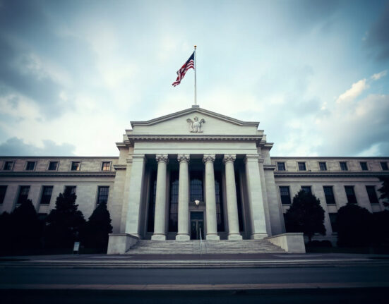 Federal Reserve building in Washington, D.C., as rate hike expectations rise for September FOMC meeting.