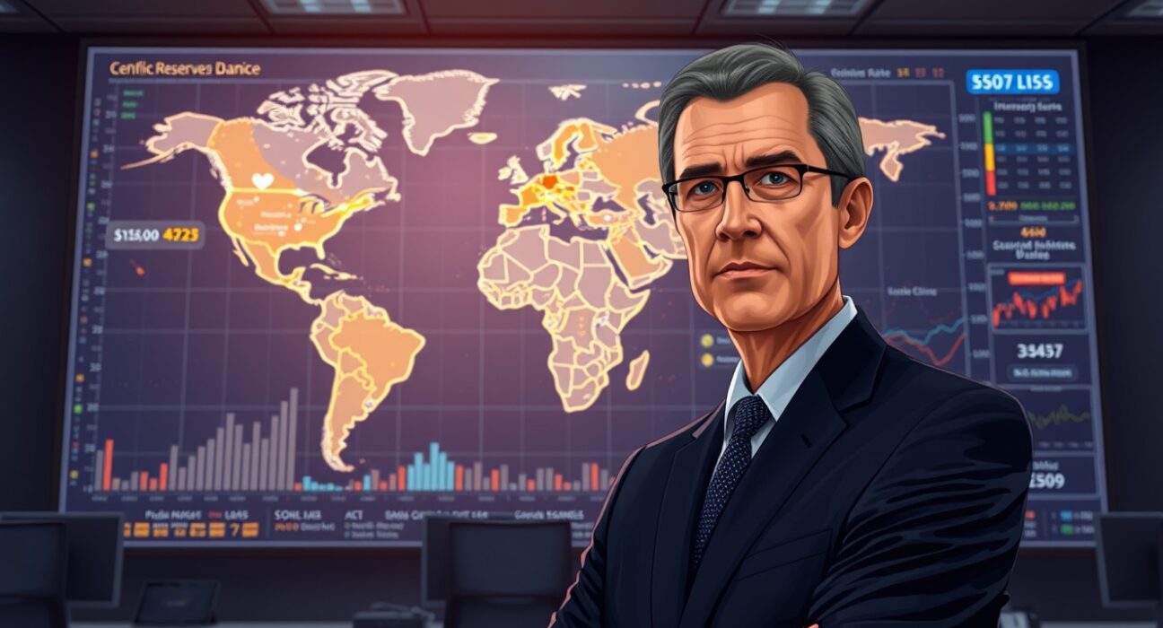 Federal Reserve analysis of interest rates amid global geopolitical conflict and market uncertainty.