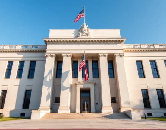 Exterior of the Federal Reserve Building in Washington, D.C.