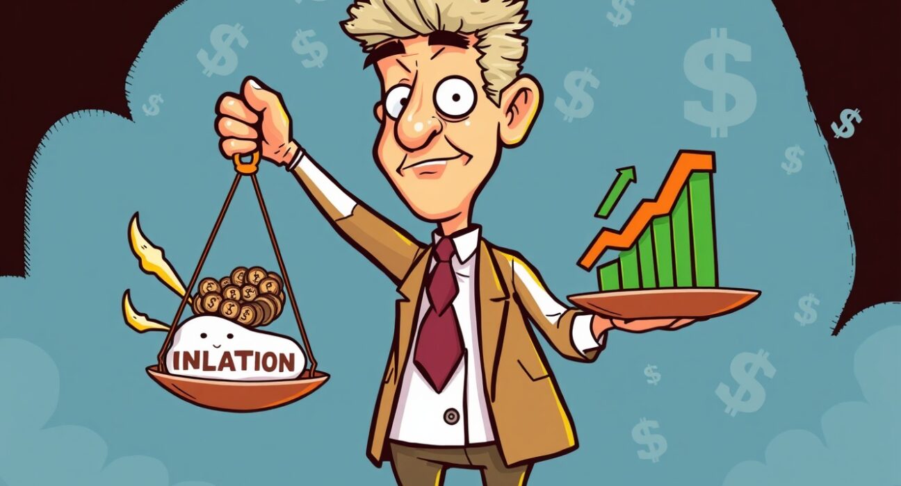 Federal Reserve maintaining restrictive policy to control inflation with economic indicators