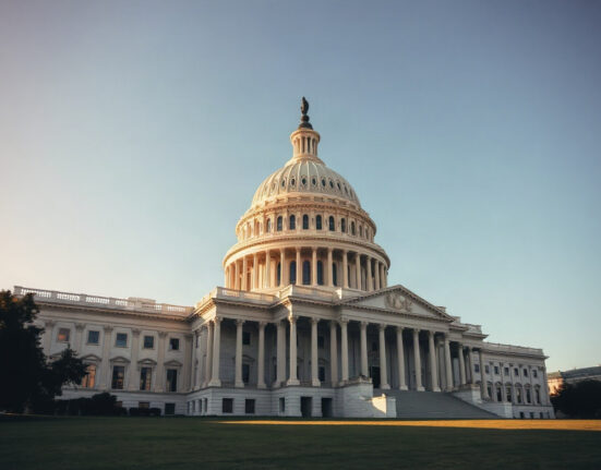 U.S. Capitol Building in Washington, D.C., symbolizing the federal fiscal and monetary policy clash.