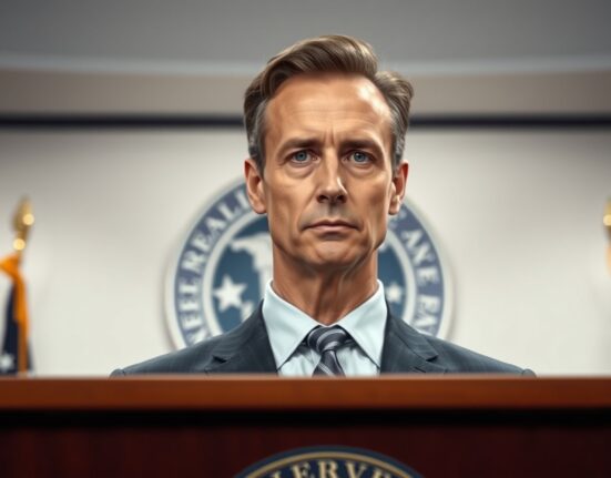 Federal Reserve Bank of New York President John Williams at a press conference.