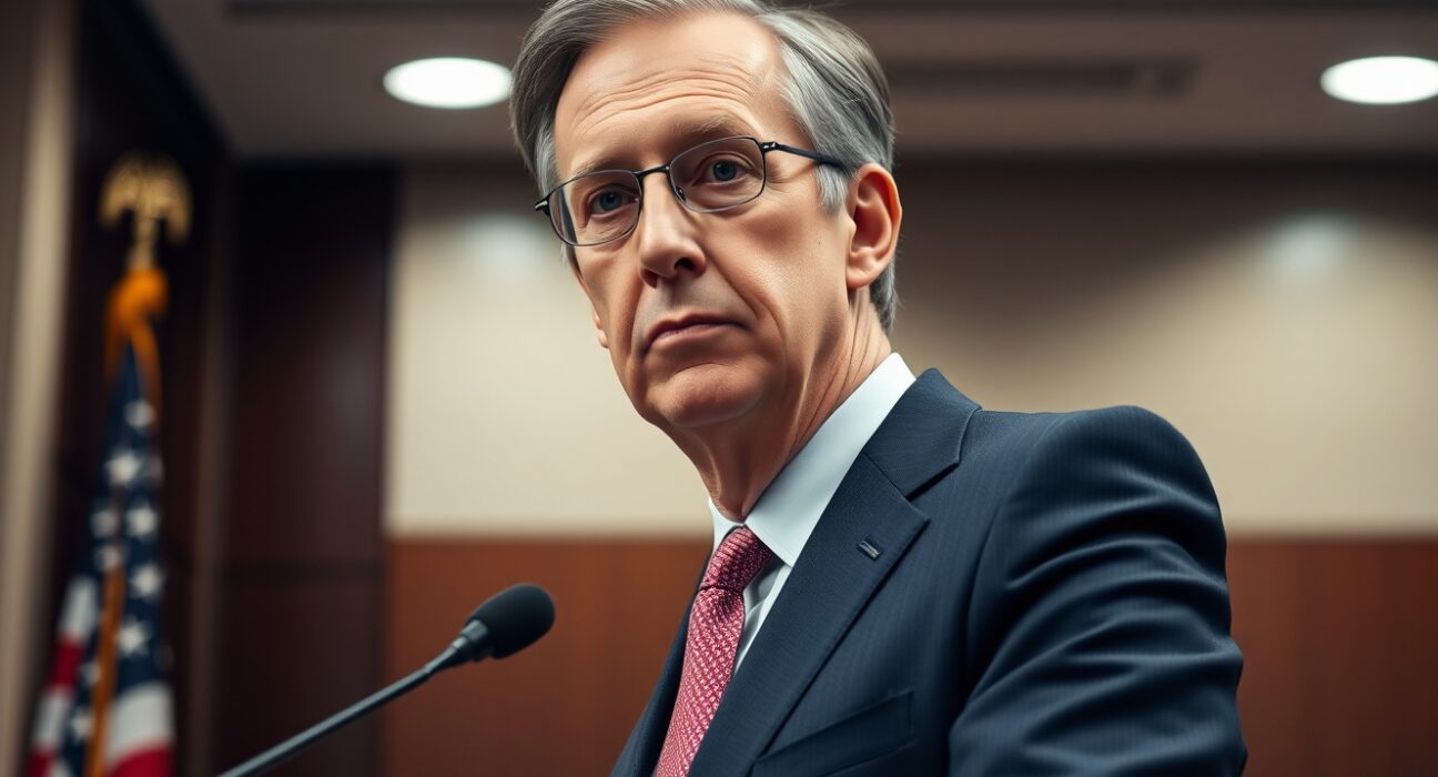 Federal Reserve's John Williams analyzing complex job market data and economic indicators.