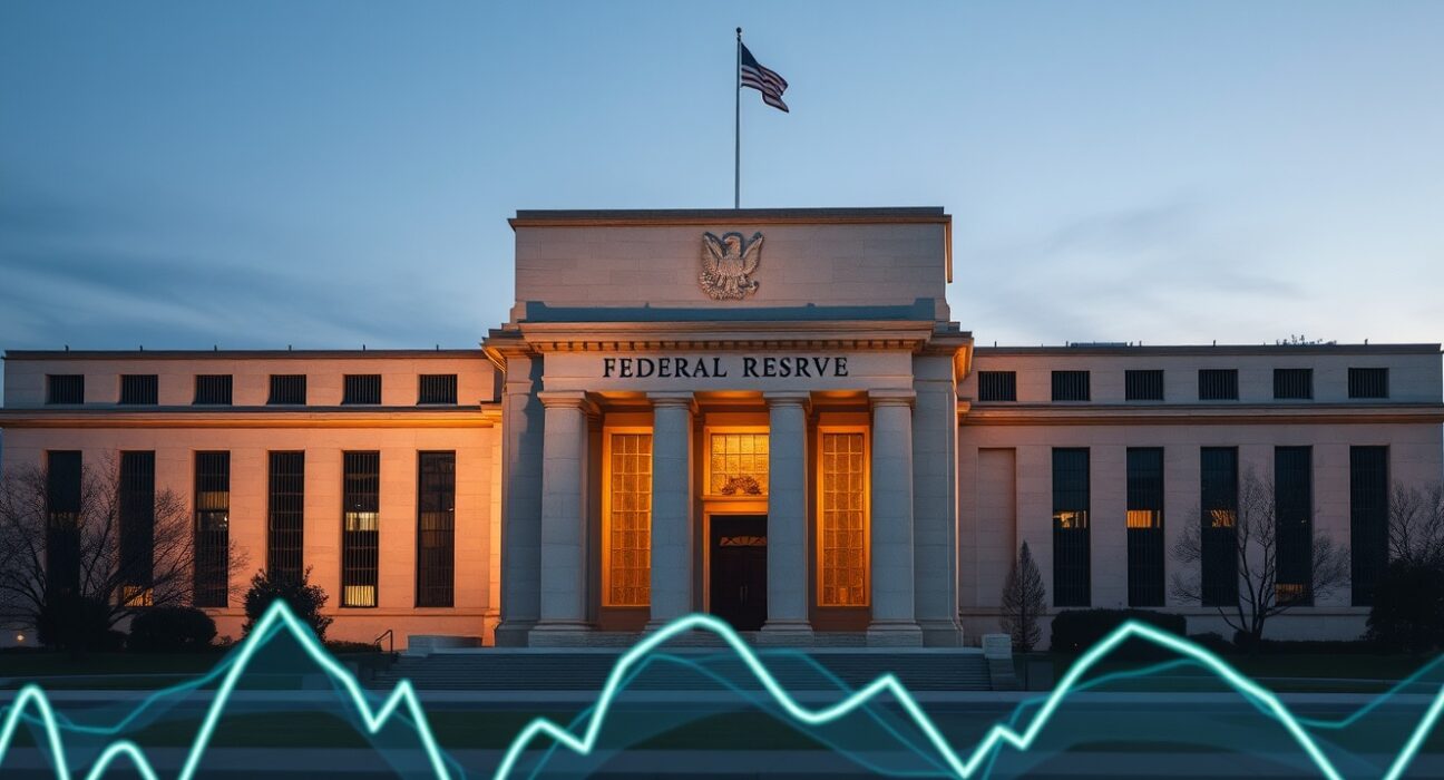 Federal Reserve building analysis with energy price shock impact on monetary policy decisions