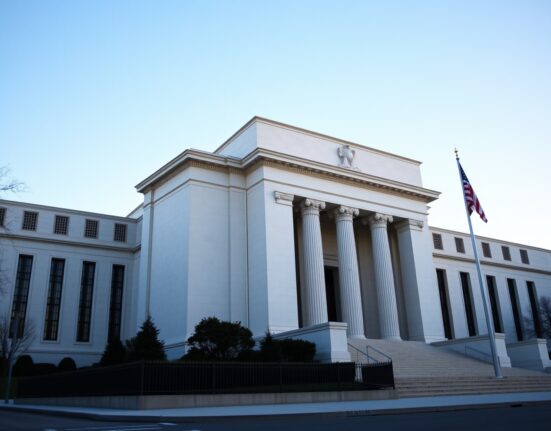 Exterior of the Federal Reserve building in Washington, D.C.