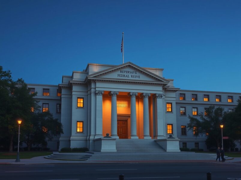 Federal Reserve Faces Critical Test: Internal Dissent Grows as Powell’s Term Nears End