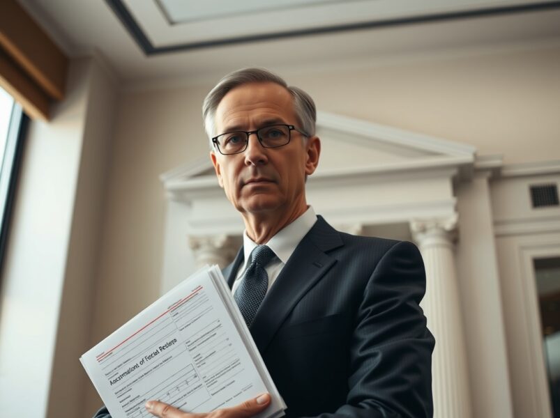 Federal Reserve Governor Christopher Miran discussing monetary policy and interest rate projections for 2025.